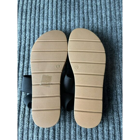 Steve Madden Sandals Womens Size 9 Black Strap - Picture 5 of 7